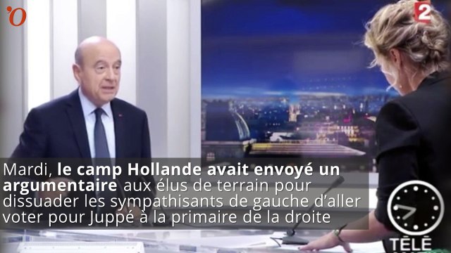 Alain Juppé contre-attaque : François Hollande « a la trouille »