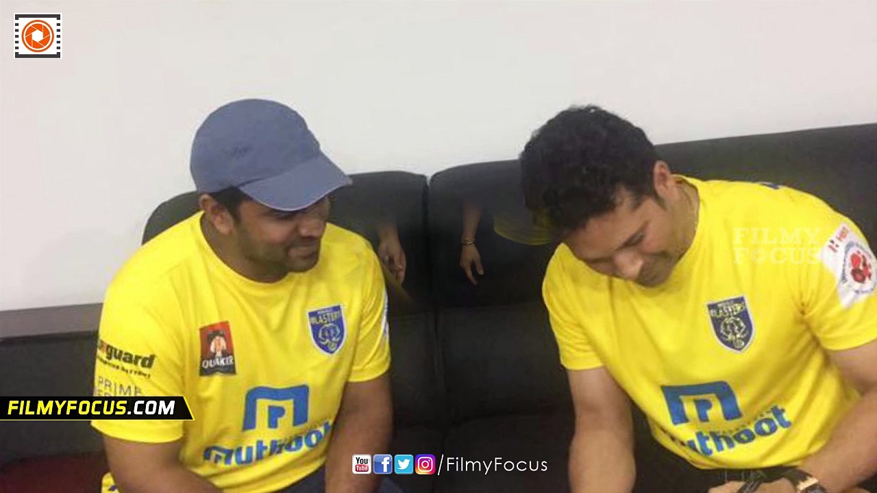 Nivin Pauly's Memorable Mark on His 18 year old MRF bat, Sachin's Autograph - Filmyfocus.com