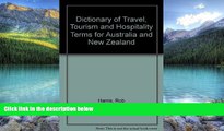 Books to Read  Dictionary of Travel, Tourism and Hospitality Terms for Australia and New Zealand