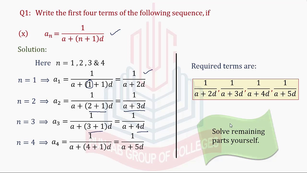 Question No. 02 (Part i, iii, v)