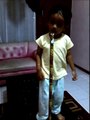Anak Kecil Mencoba Menyanyikan Lagu Nasi Padang by Kvitland - Kid Try Sing A Song Nasi Padang