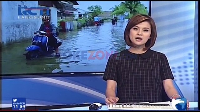 Tanggul Jebol, Ratusan Rumah di Medan Terendam Banjir