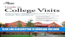 [PDF] Guide to College Visits: Planning Trips to Popular Campuses in the Northeast, Southeast,