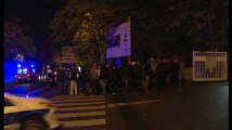 Nouvelle nuit de mobilisation pour les policiers dans plusieurs villes de France