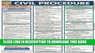 [PDF] Civil Procedure (Quickstudy: Law) Full Online[PDF] Civil Procedure (Quickstudy: Law) Full