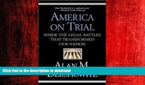 FAVORIT BOOK America on Trial: Inside the Legal Battles That Transformed Our Nation READ NOW PDF
