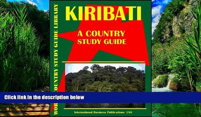 Big Deals  Kiribati Country Study Guide  Full Ebooks Best Seller