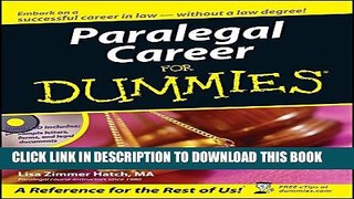 [PDF] Paralegal Career For Dummies Popular Collection[PDF] Paralegal Career For Dummies Full