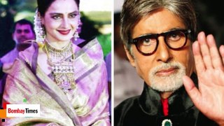 Check out Why Everyone laughs when Rekha comments on Amitabh