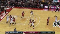 LeBron James with the Chasedown Block on Oubre Jr!