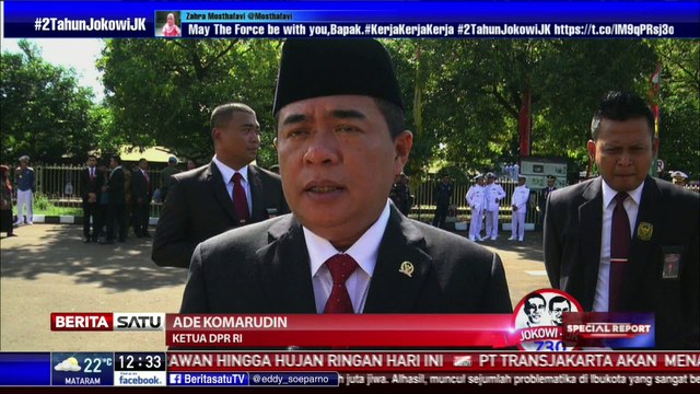 Ucapan Selamat Dua Tahun Pemerintahan Jokowi-JK dari Ade Komarudin