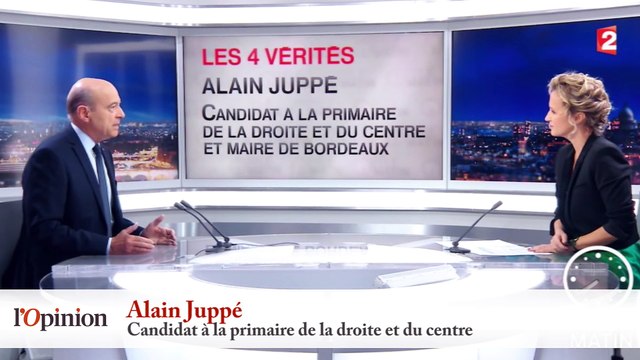Alain Juppé (LR) : « Je comprends parfaitement l’état d’esprit de nos policiers. »