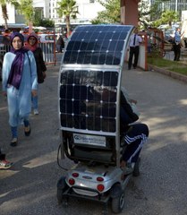 Güneş Enerjisi ile Çalışan Engelli Aracı