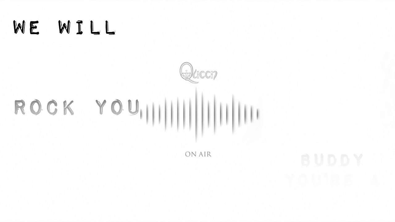 "We Will Rock You" (Queen) version rapide