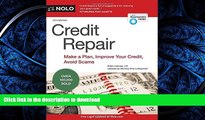 FAVORIT BOOK Credit Repair: Make a Plan, Improve Your Credit, Avoid Scams READ EBOOK