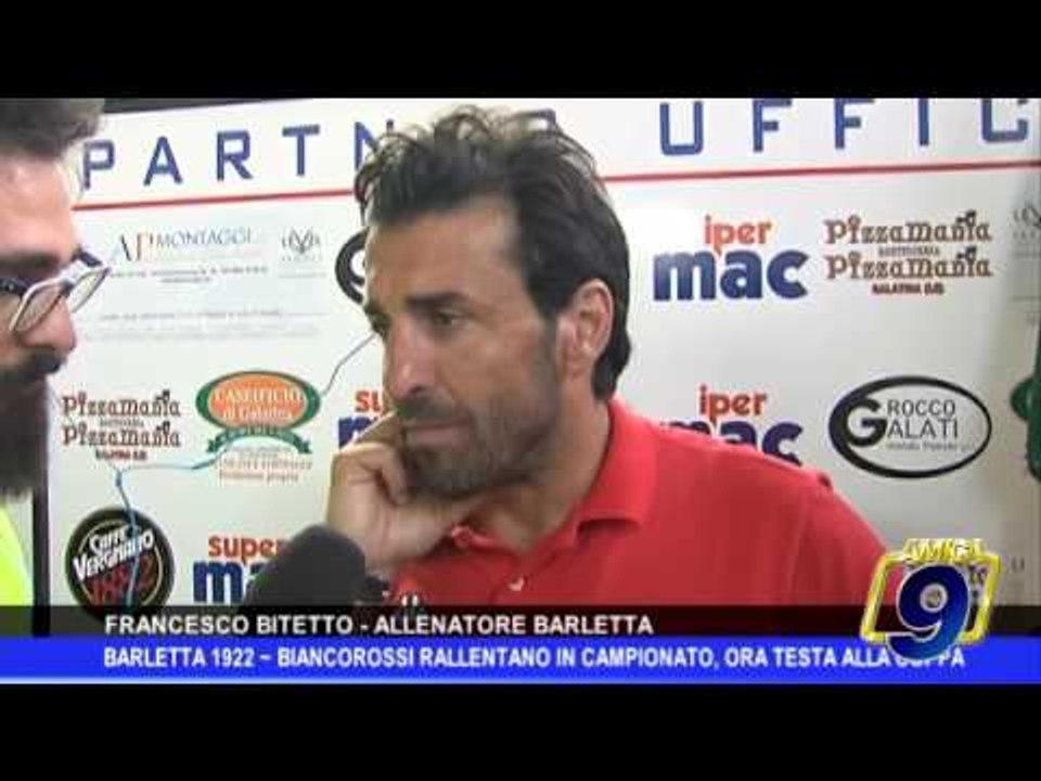 Barletta calcio | I biancorossi rallentano al corsa in campionato, ora testa alla Coppa