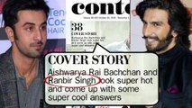 Ranbir Kapoor MISSPELLED As RANBIR SINGH | Ranbir - Aishwarya Hot Photoshoot