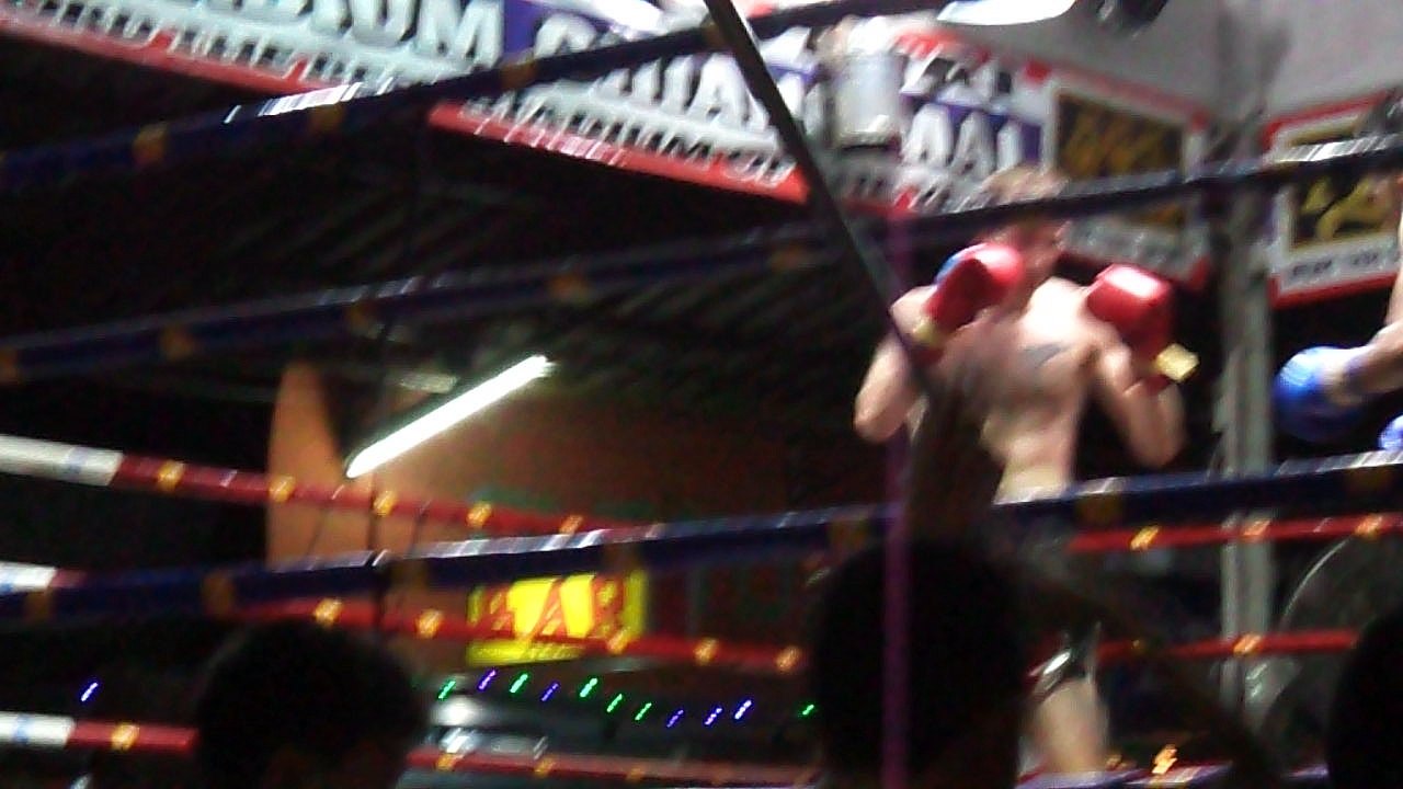 Boxe Thaï 7ème et dernier combat 3ème round