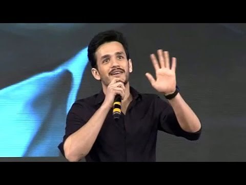 Akhil Talking At Manam 100days And Oka Laila Kosam Audio Launch Function - 2014