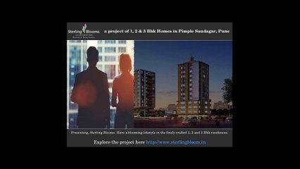 1, 2 and 3 Bhk Residential Projects in Pimple Saudagar Pune for Sale at Sterling Blooms
