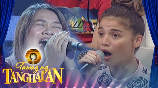 Tawag ng Tanghalan: Anne competes with a contestant