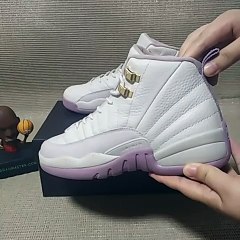 Air Jordan 12 GS Heiress Plum Fog Unboxing Review from jordanmasterru
