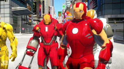 THOR VS IRON MAN ARMY - EPIC SUPERHEROES BATTLE