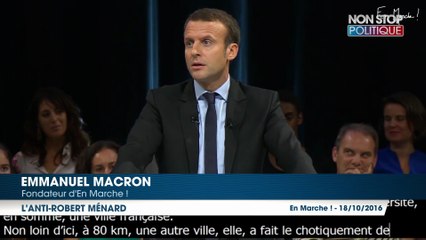 À Montpellier, Emmanuel Macron se paie Robert Ménard