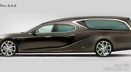 The Maserati Hearse for a luxury final farewell
