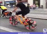 سائیکل چلانے کے شوقین افراد یہ ویڈیو دیکھیں اور اپنی سائیکل کو بھی ایسا بنائیں