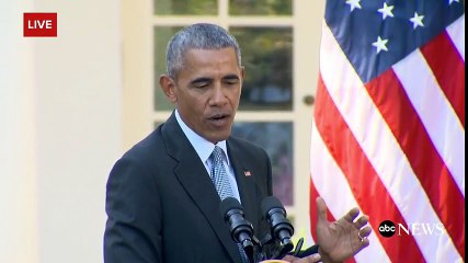 Barack Obama demande a Donald Trump d arreter de pleurnicher