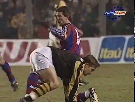 20.03.1997 - 1996-1997 UEFA Cup Winners' Cup Quarter Final 2nd Leg AIK Stockholm 1-1 Barcelona