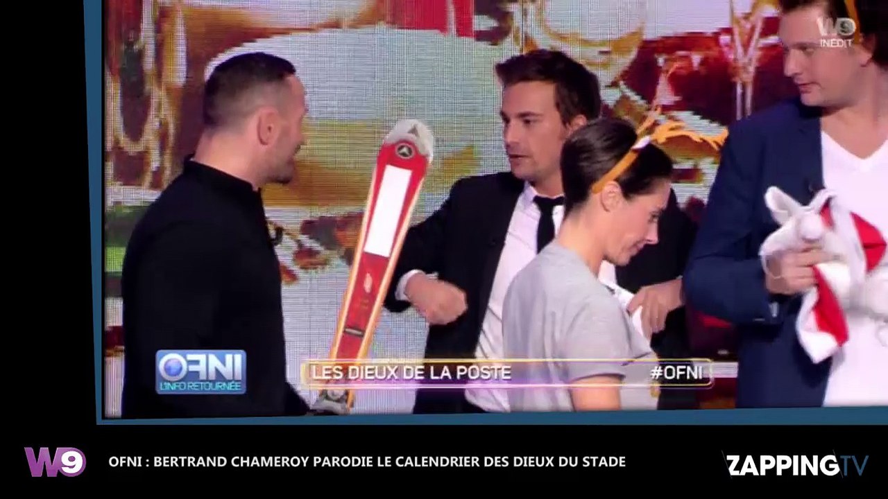 OFNI : Bertrand Chameroy parodie les Dieux du stade (Vidéo)