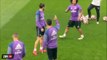 Angry Ronaldo launches ball on reporters after being nutmegged _ Daily Mail Online