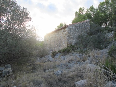 Casa de Volta de 1741. Sierra de Irta/Las fuentes de Alcocebre