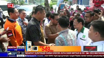 Agus-Sylvi Disambut Biksu Duta Wira Sebagai Hopeng