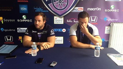 La conférence de presse du SAXV avant Agen
