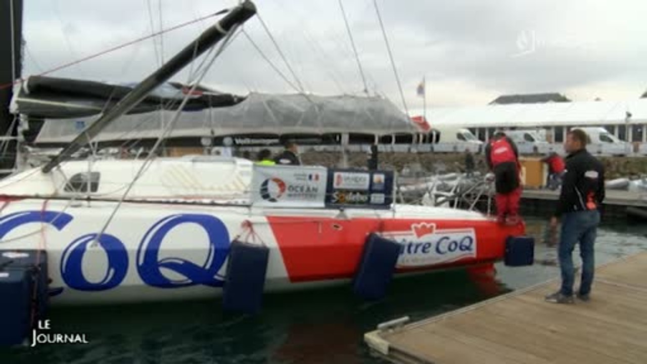 Vendée Globe 2016 : L'arrivée des skippers à Port Olona