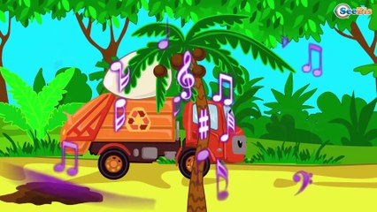 The RED Racing Car and more Cars and Trucks - Cars Cartoons for children