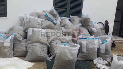 Report TV - Krujë, kapen 1.3 ton drogë Report Tv brenda laboratorit