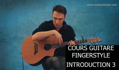 Cours Guitare Fingerstyle Intro 3-4 et percussif + tabs