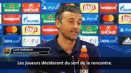 Groupe C - Enrique : "Pas le match des entraîneurs"