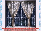 Salcar 3*3 Meter 300 LED Lichterkette Lichtervorhang fÃ¼r Weihnachten Deko Party Festen Innen