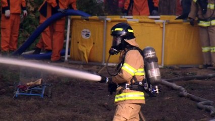 South Korea stages earthquake drill in Seoul