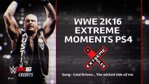 WWE 2k16 Extreme Moments [PS4]