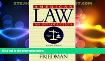 Big Deals  American Law an Introduction Edition  Best Seller Books Most Wanted