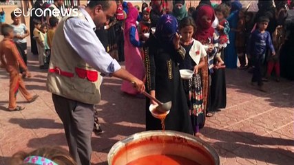 هجوم آوارگان موصل به اردوگاهی در منطقه مخمور