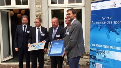 le centre médical sportif de haut niveau du CHU de Liège reconnu par la FIFA