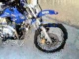 dirt bike 110 cc debridé