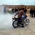 Pathan Doing Bike Stunt Goes Wrong - Funny Video- Viral Video-Funny Fails